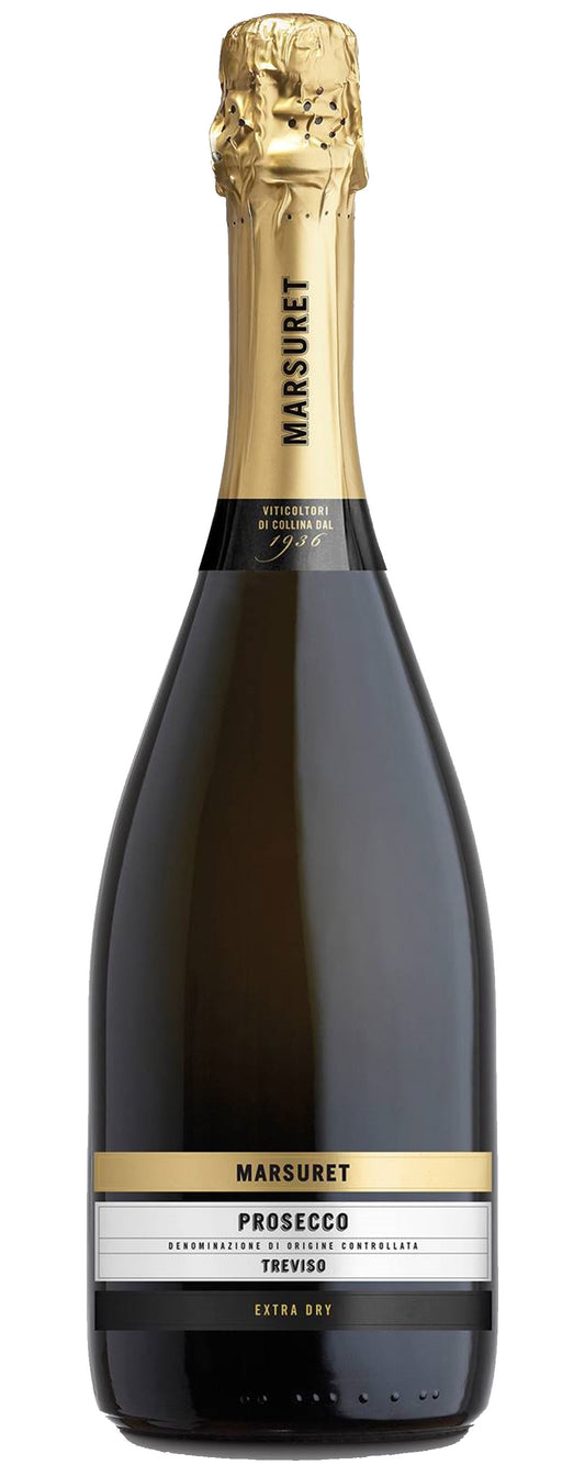 Azienda Agricola Marsuret Prosecco Extra Dry  Front Bottle Shot