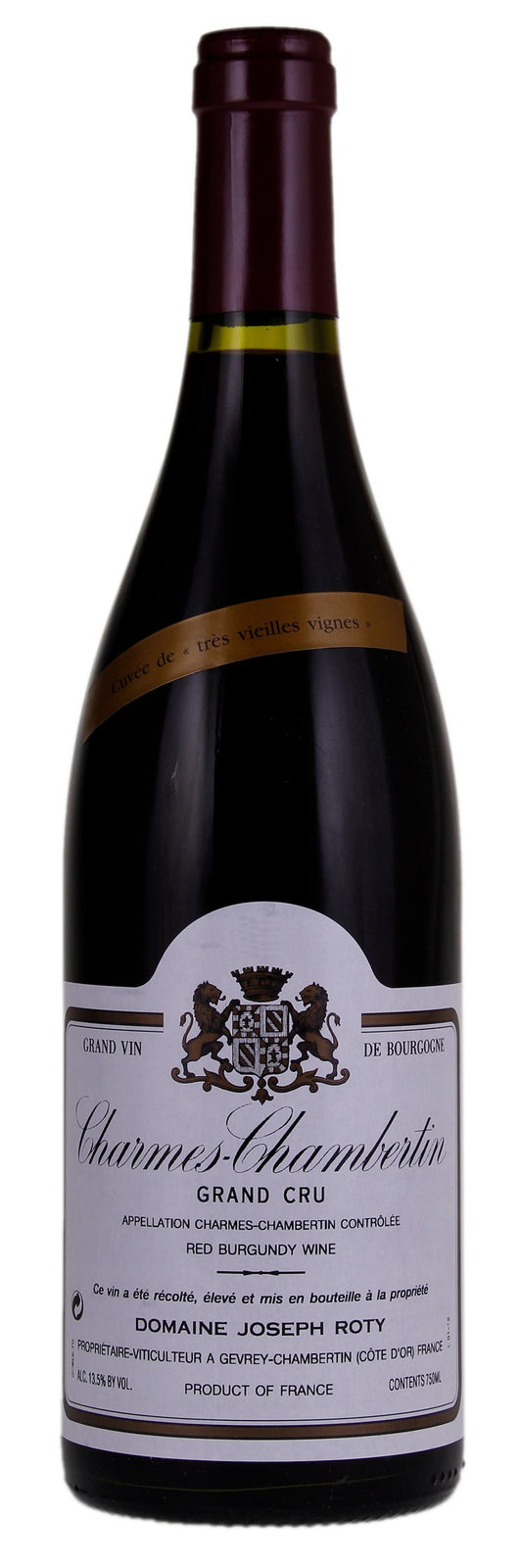 Domaine Joseph Roty Charmes-Chambertin Grand Cru 2017 Front Bottle Shot