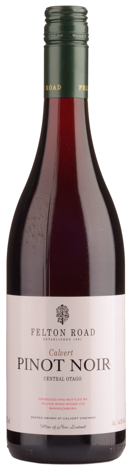 Felton Road Calvert Pinot Noir 2021  Front Bottle Shot