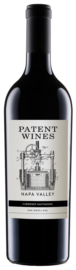Patent Wines Cabernet Sauvignon 2021  Front Bottle Shot