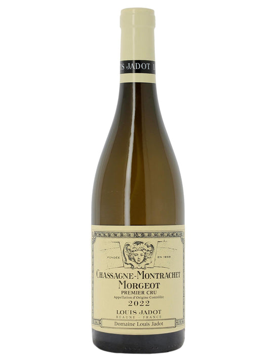 Louis Jadot Chassagne-Montrachet Morgeot Premier Cru 2022  Front Bottle Shot