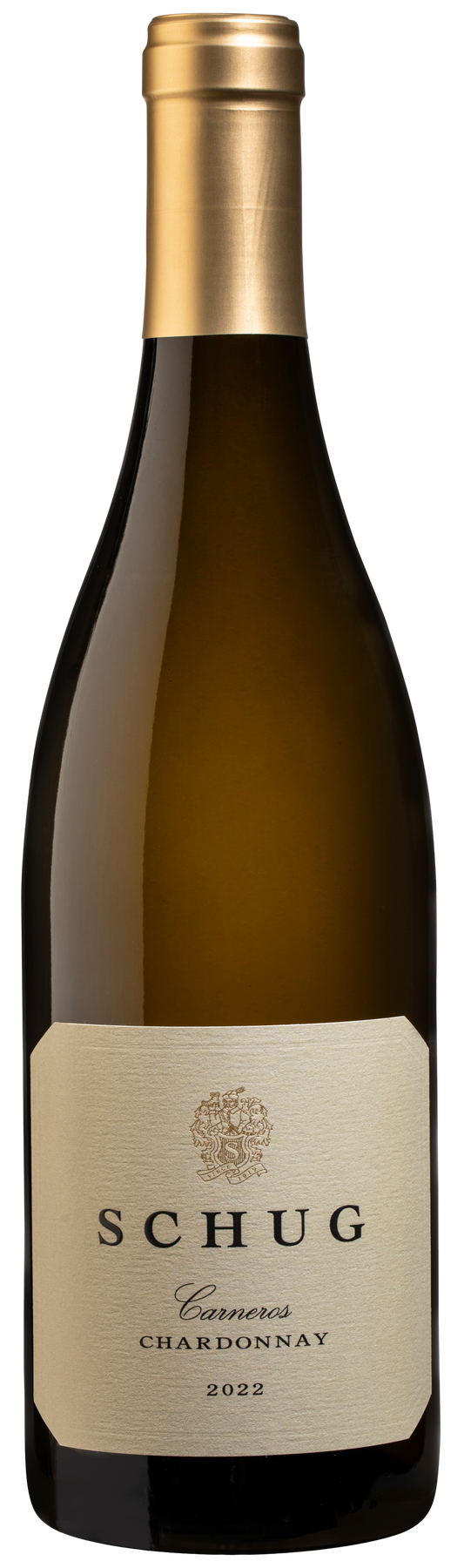 Schug Carneros Chardonnay 2022  Front Bottle Shot