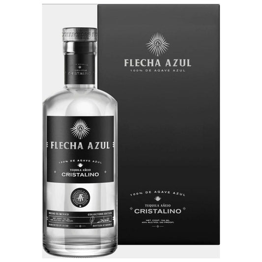 Flecha Azul Anejo Cristalino Tequila 750ml | Mark Wahlberg Tequila