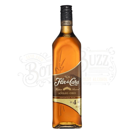 Flor De CaÃ±a Oro 4 Yr Rum