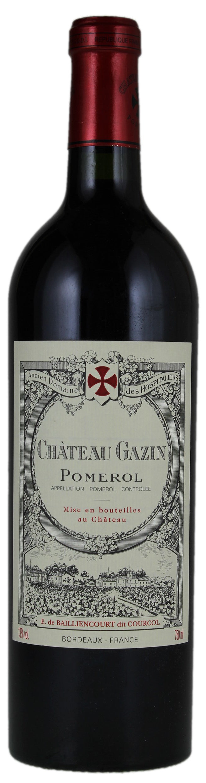 Chateau Gazin (Futures Pre-Sale) 2023  Front Bottle Shot