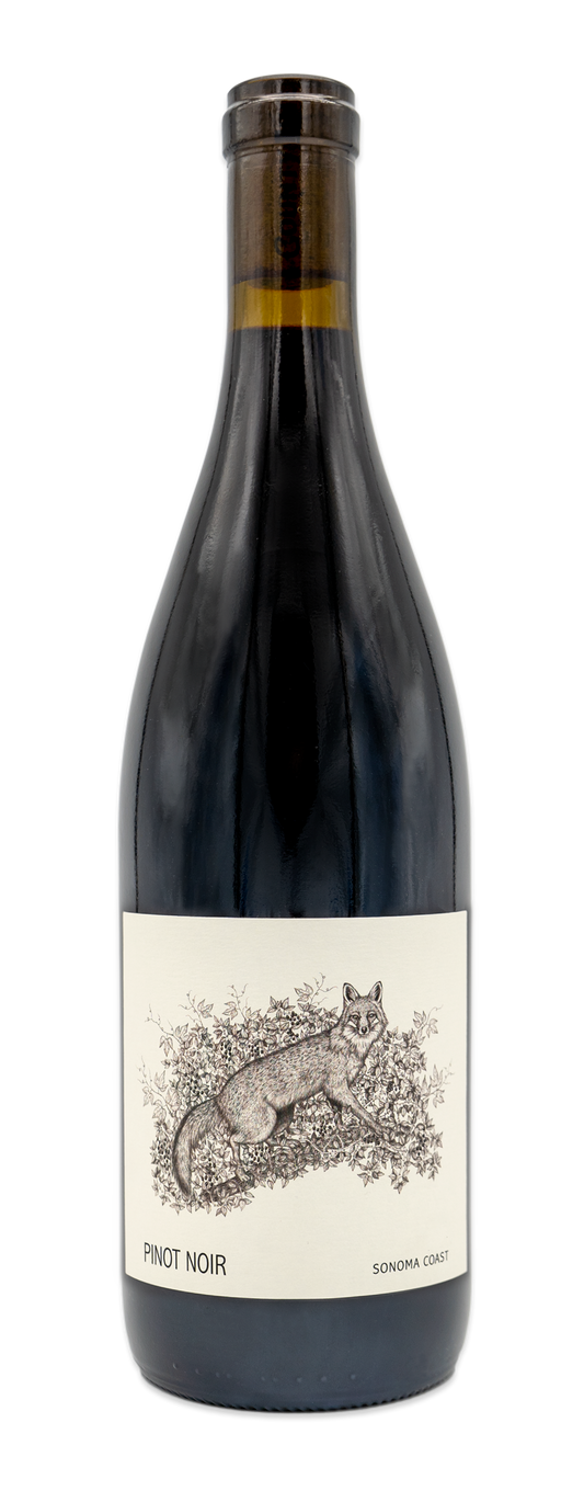 County Line Sonoma Coast Pinot Noir 2022  Front Bottle Shot