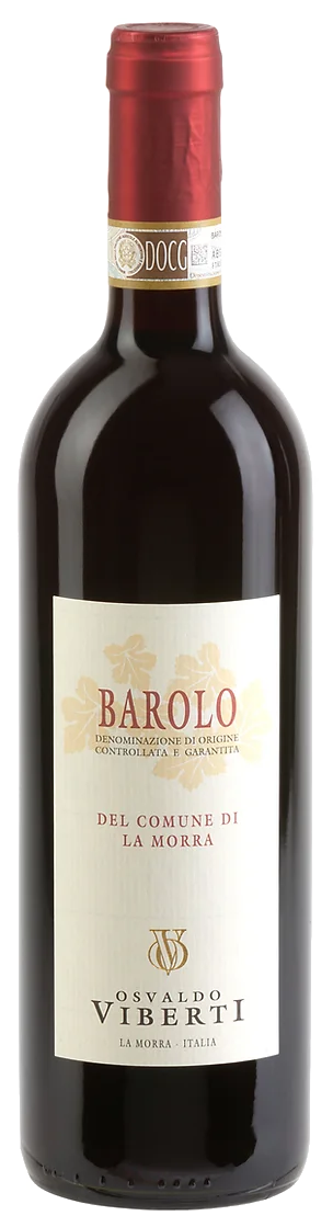 Osvaldo Viberti Barolo del Comune di La Morra 2019  Front Bottle Shot