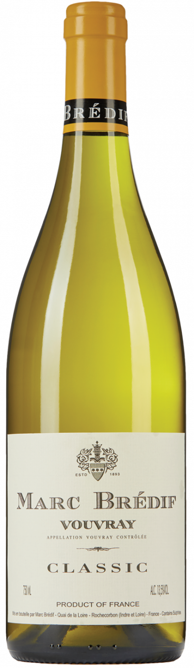 Marc Bredif Vouvray 2023  Front Bottle Shot