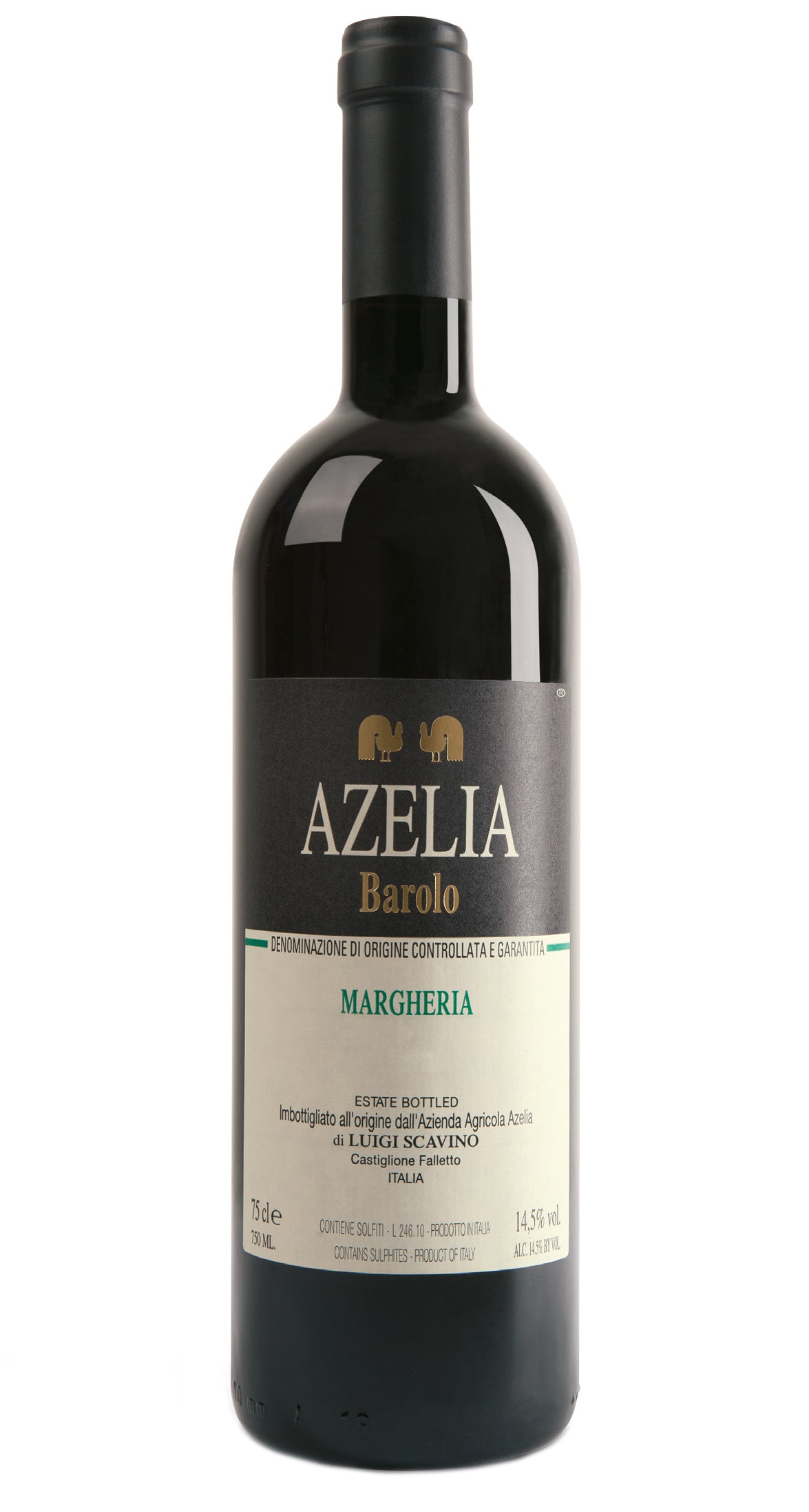 Azelia Barolo Margheria 2020  Front Bottle Shot