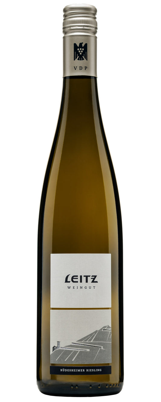Josef Leitz Rudesheimer Riesling Trocken 2022  Front Bottle Shot