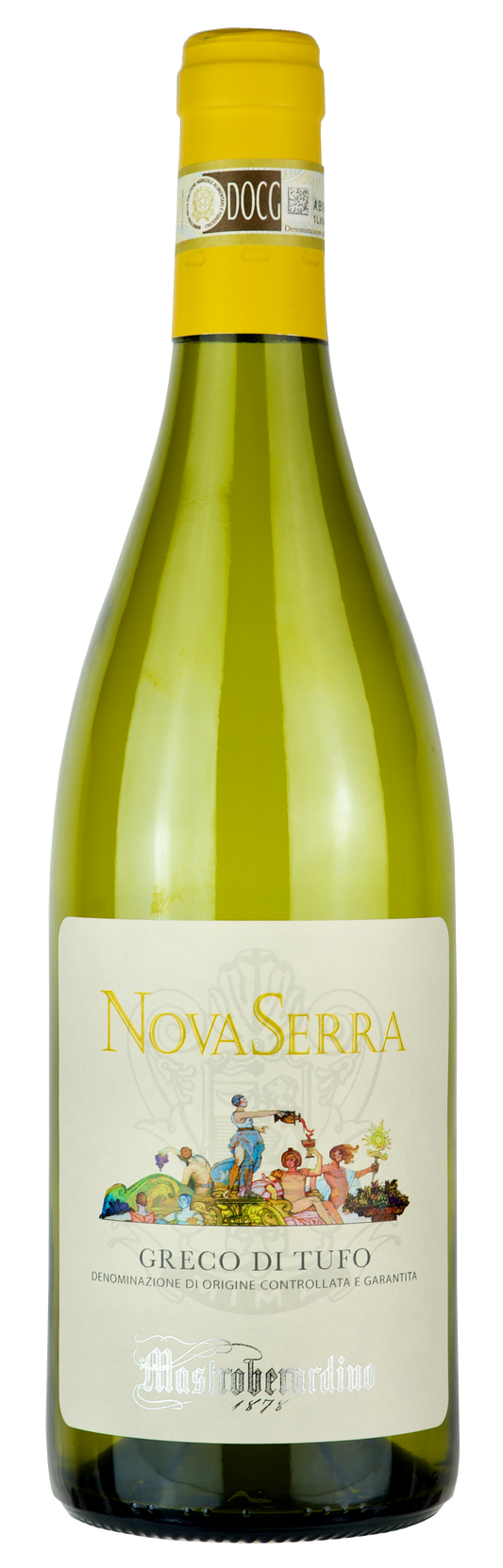 Mastroberardino NovaSerra Greco di Tufo 2022  Front Bottle Shot