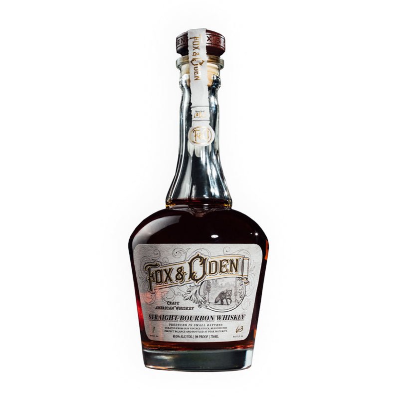 Fox y Oden Bourbon Whiskey 750ml