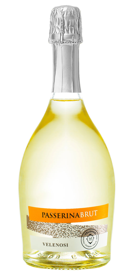 Velenosi Passerina Brut  Front Bottle Shot