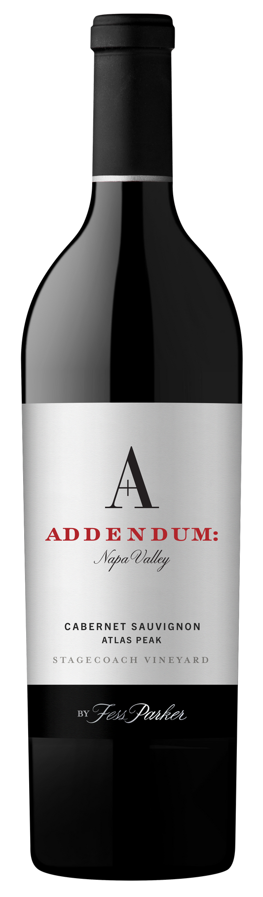 Addendum Stagecoach Vineyard Cabernet Sauvignon 2018  Front Bottle Shot