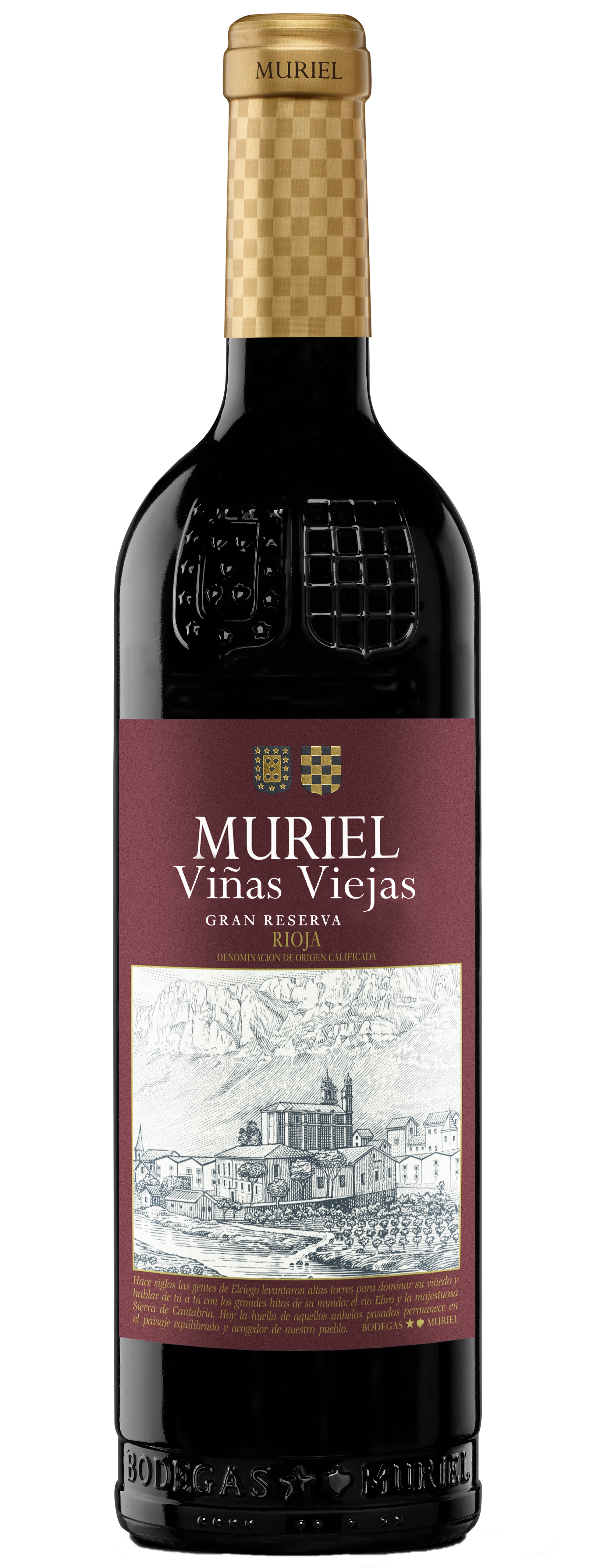 Bodegas Muriel Gran Reserva 2016  Front Bottle Shot
