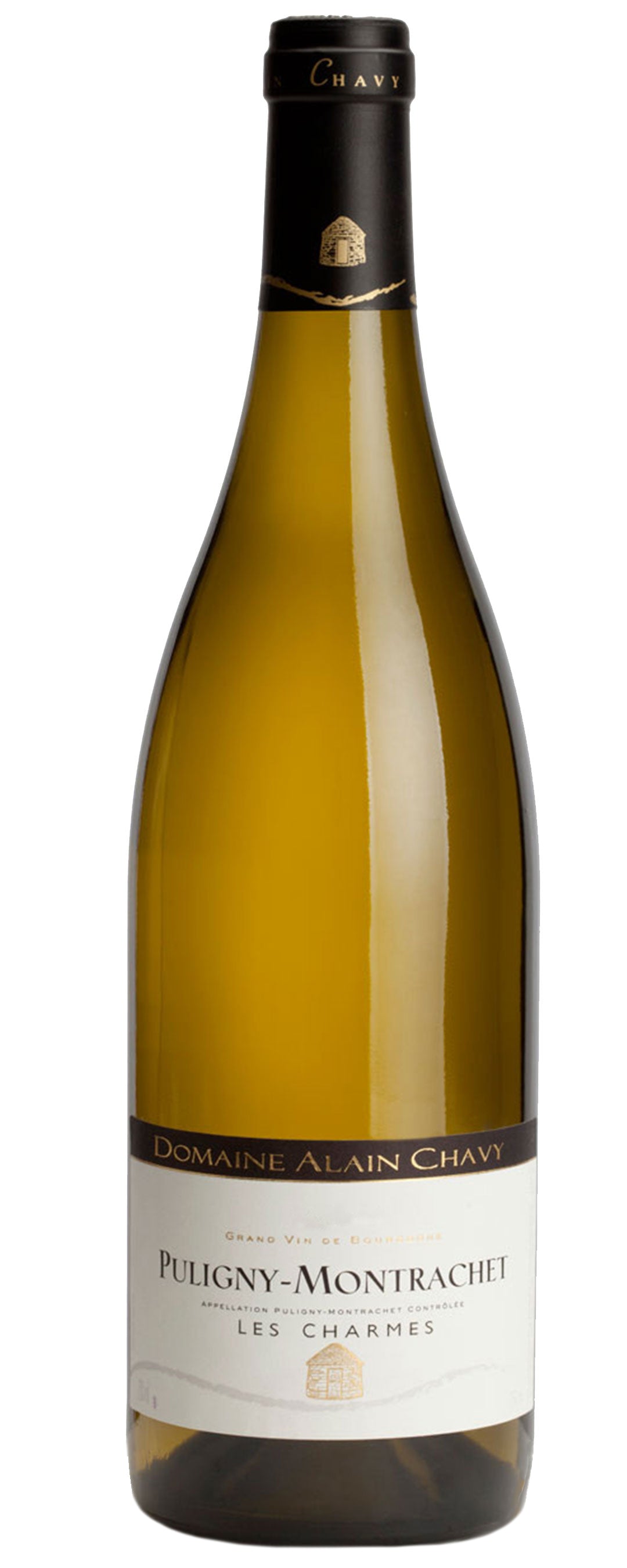 Alain Chavy Puligny-Montrachet Les Charmes 2022  Front Bottle Shot