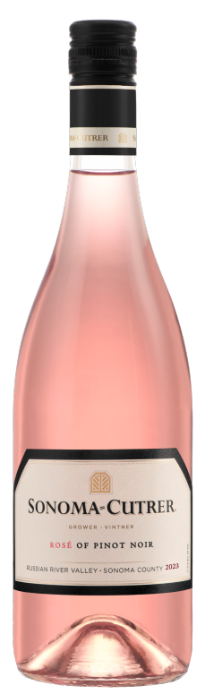 Sonoma-Cutrer Rose of Pinot Noir 2023  Front Bottle Shot