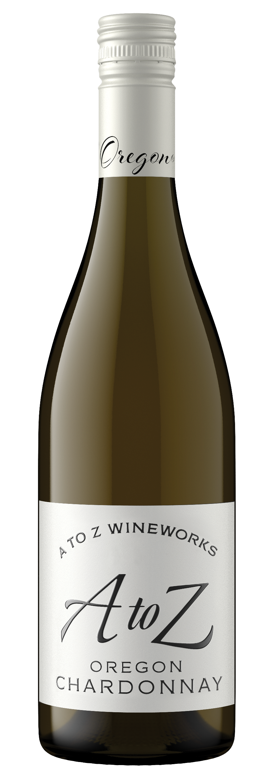 A to Z Chardonnay 2022  Front Bottle Shot