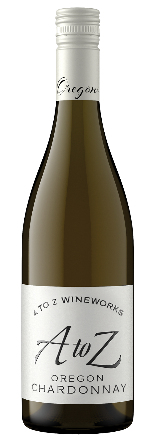 A to Z Chardonnay 2022  Front Bottle Shot