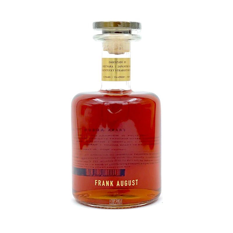 Frank August Case Study 01 Mizunara Japanese Oak Bourbon Whiskey 750ml