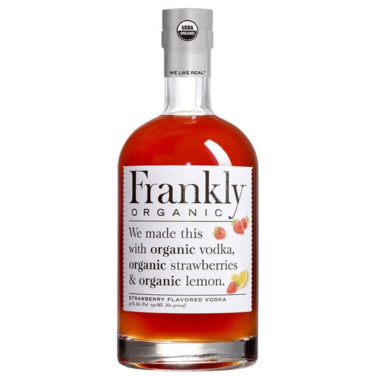 Frankly Organic Strawberry Vodka 750ml
