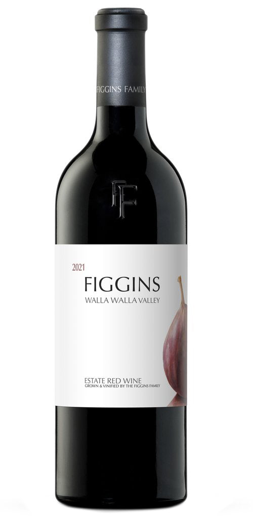 Figgins Estate Red Wine 2021  Front Bottle Shot
