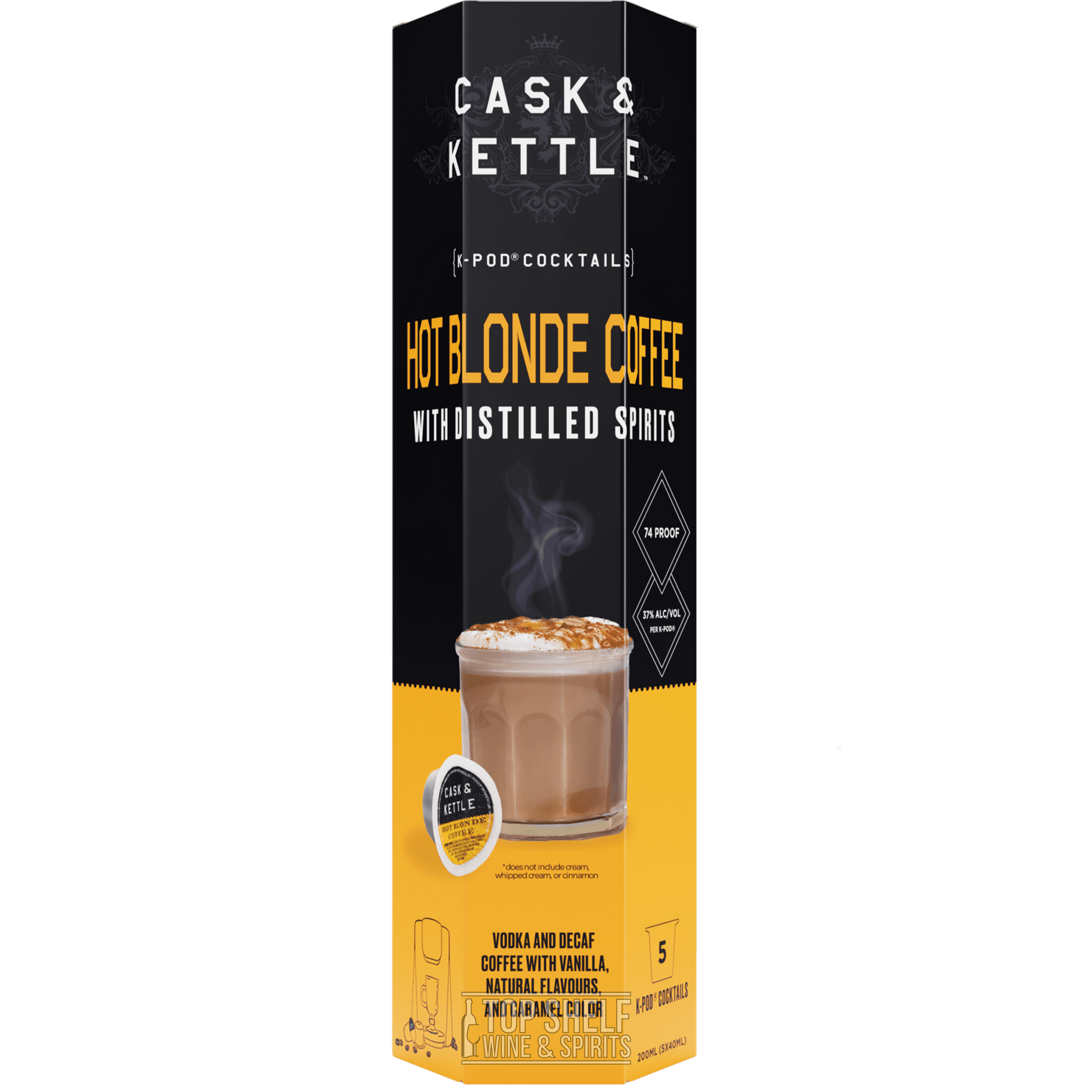 Cask & Kettle Hot Blonde Coffee