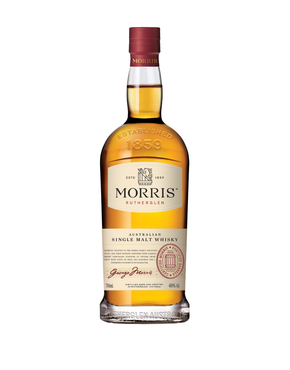 MORRIS AUSTRALIAN SINGLE MALT SIGNATURE WHISKY 700 ML