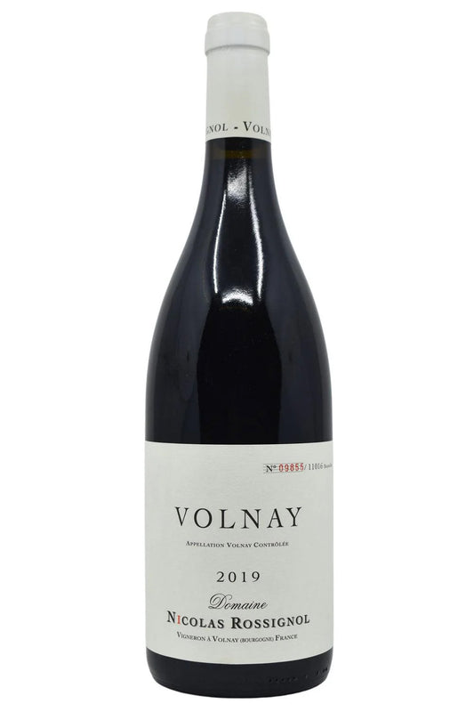 Domaine Nicolas Rossignol Volnay Special Cuvee 2019  Front Bottle Shot
