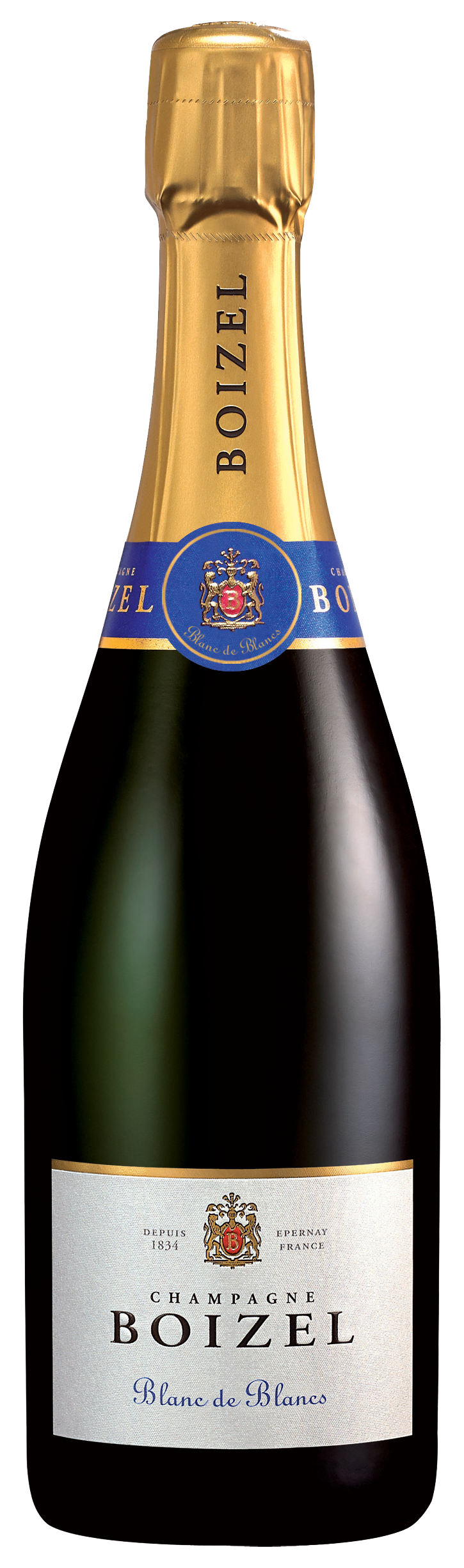 Boizel Brut Blanc de Blancs  Front Bottle Shot