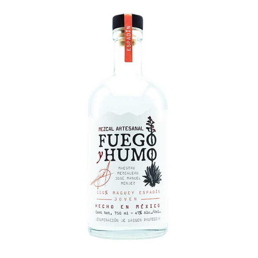 Fuego y Humo Maguey Joven Espadin Mezcal 750ml