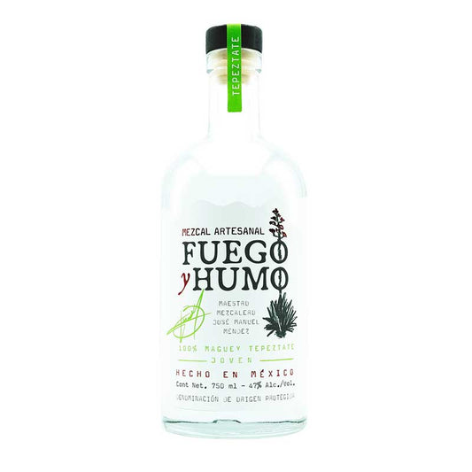 Fuego y Humo Maguey Tepeztate Joven Mezcal 750ml