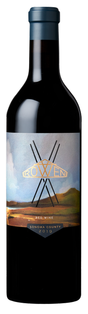 Rowen Red Wine 2019  Front Bottle Shot