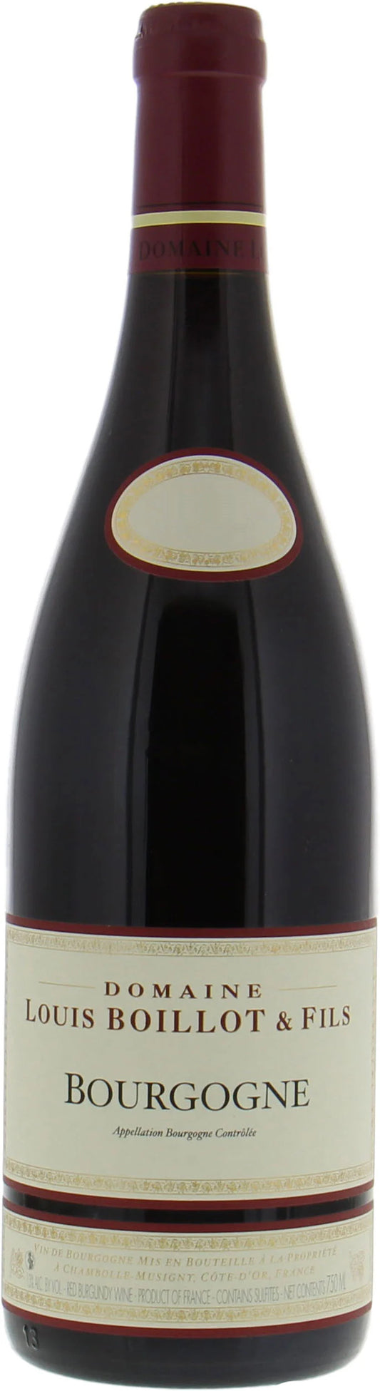Domaine Louis Boillot Bourgogne Rouge 2020  Front Bottle Shot