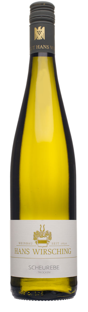 Weingut Hans Wirsching Estate Scheurebe 2021  Front Bottle Shot