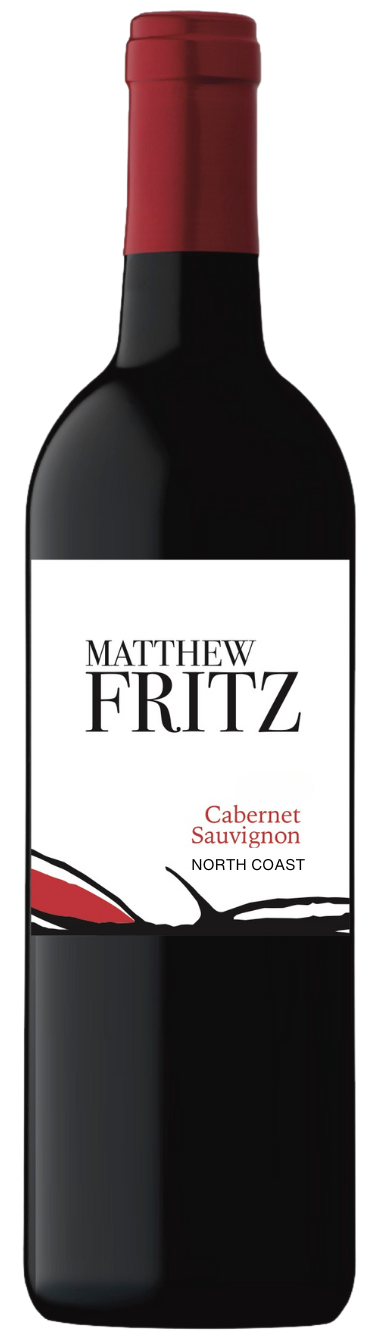 Matthew Fritz Cabernet Sauvignon 2022  Front Bottle Shot