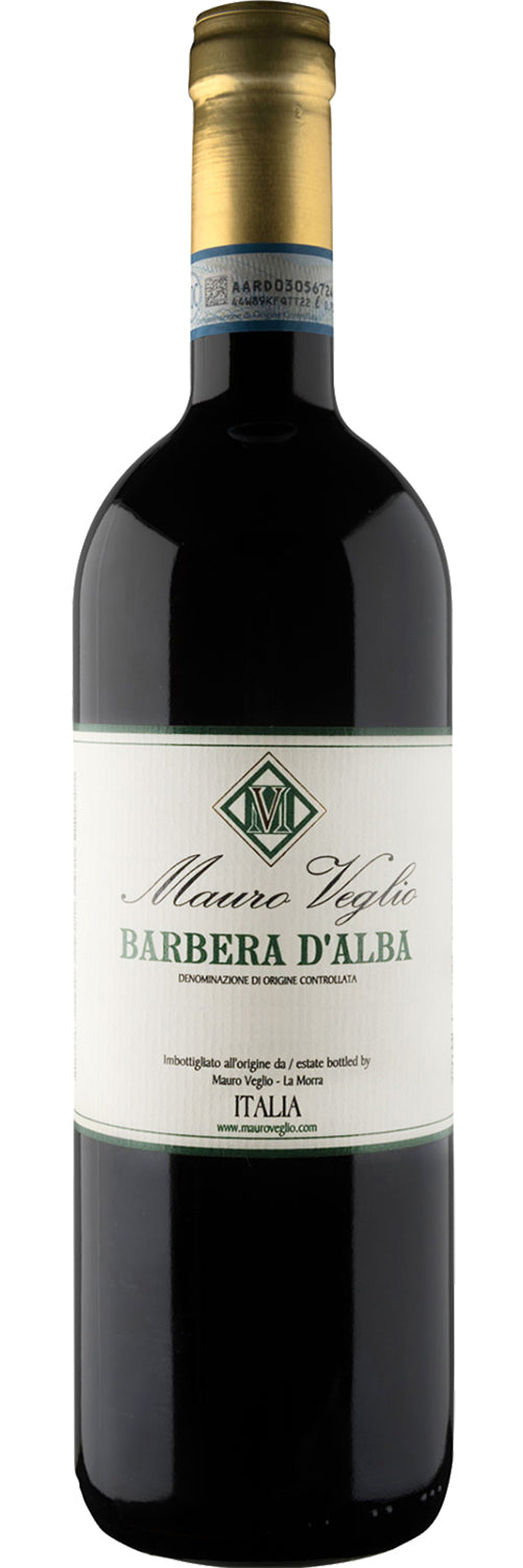 Mauro Veglio Barbera d'Alba 2021  Front Bottle Shot