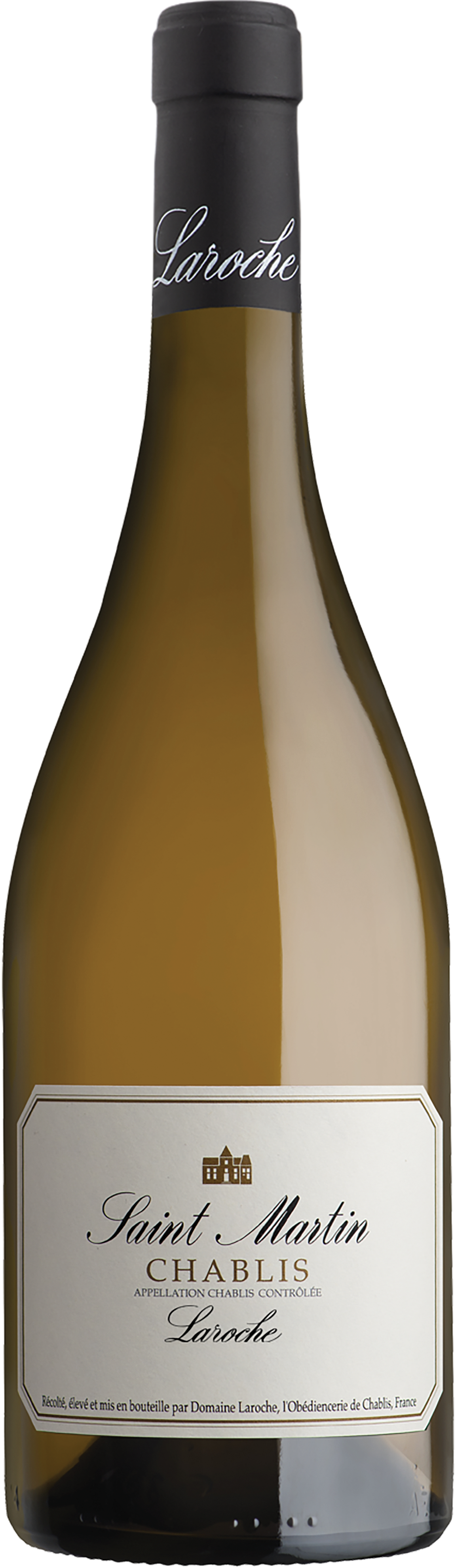Domaine Laroche Chablis Saint Martin 2023  Front Bottle Shot