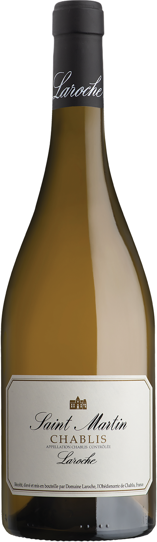 Domaine Laroche Chablis Saint Martin 2023  Front Bottle Shot