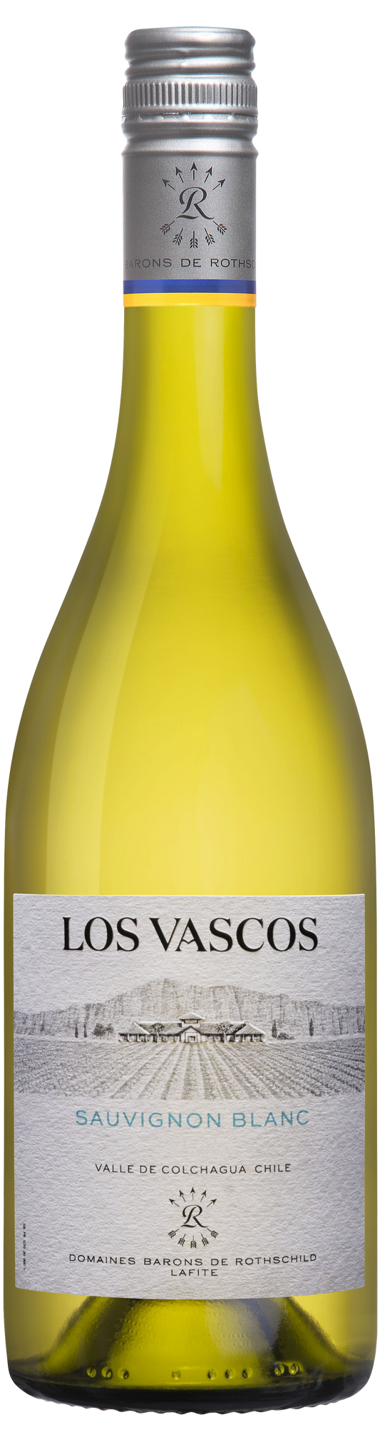 Los Vascos Sauvignon Blanc 2021  Front Bottle Shot
