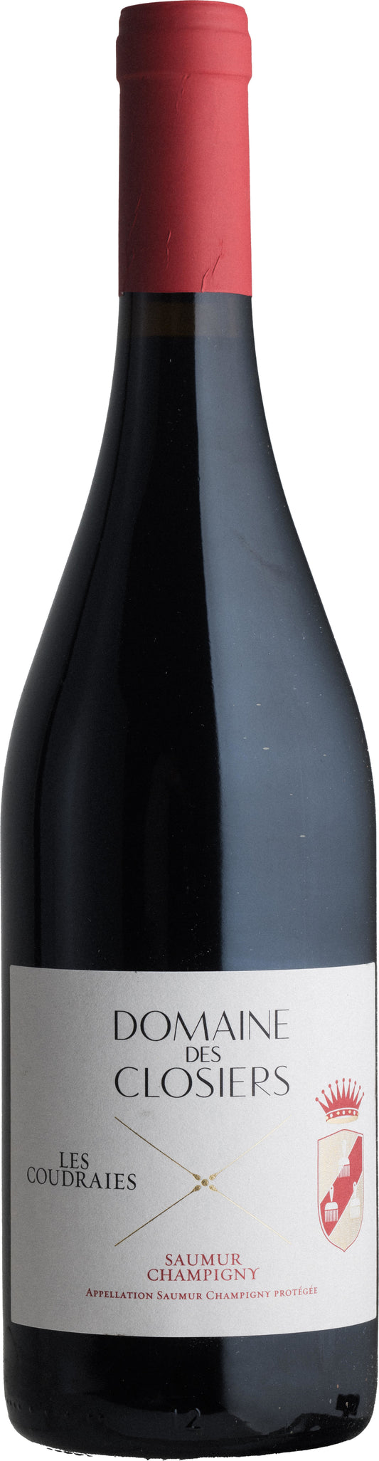 Domaine des Closiers Saumur-Champigny Les Coudraies 2021  Front Bottle Shot