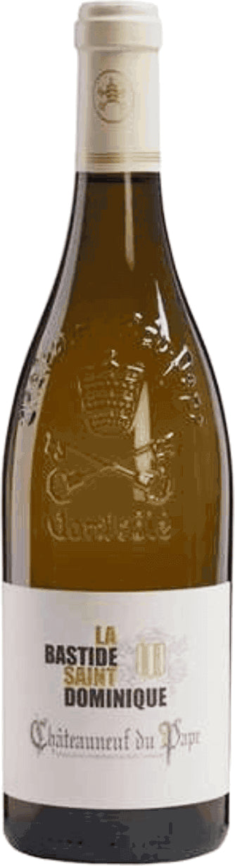 La Bastide Saint Dominique Chateauneuf-du-Pape Blanc 2023  Front Bottle Shot