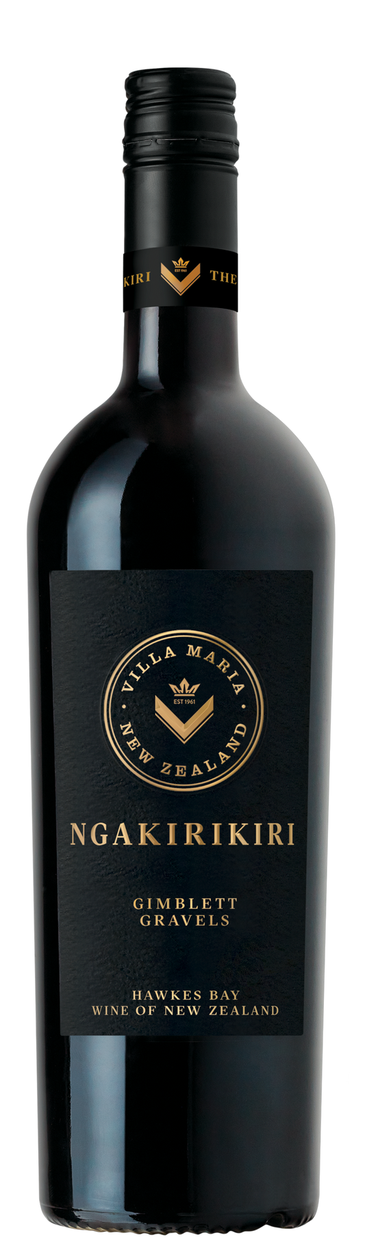 Villa Maria Ngakirikiri Cabernet Sauvignon 2019  Front Bottle Shot