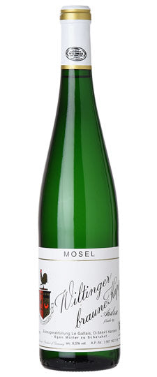 Egon Muller Wiltinger Braune Kupp Riesling Spatlese 2023  Front Bottle Shot