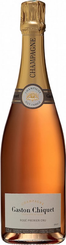 Gaston Chiquet Brut Rose Premier Cru  Front Bottle Shot