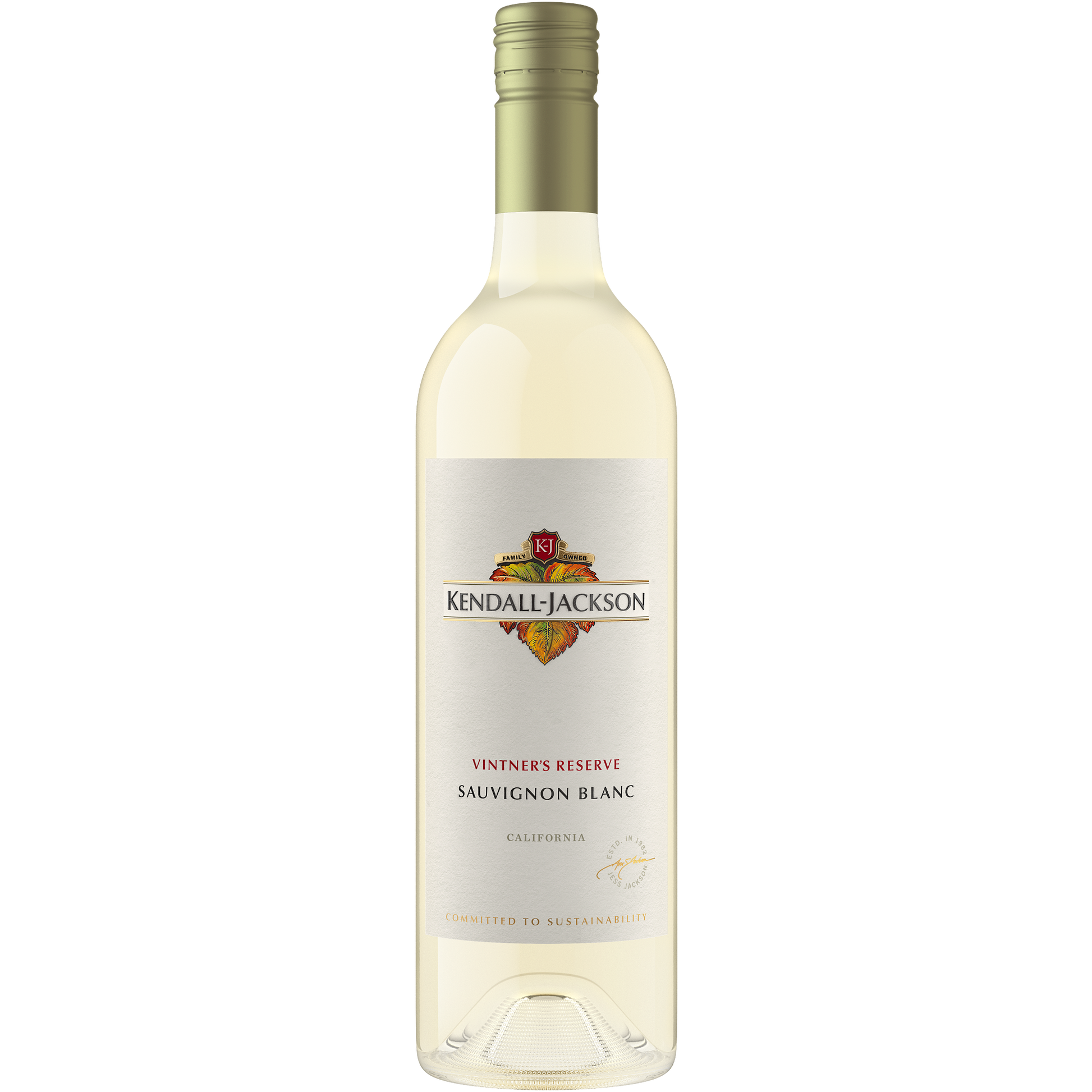 Kendall-Jackson Vintner's Reserve Sauvignon Blanc 2023  Front Bottle Shot