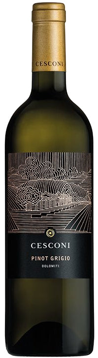 Cesconi Pinot Grigio 2022  Front Bottle Shot