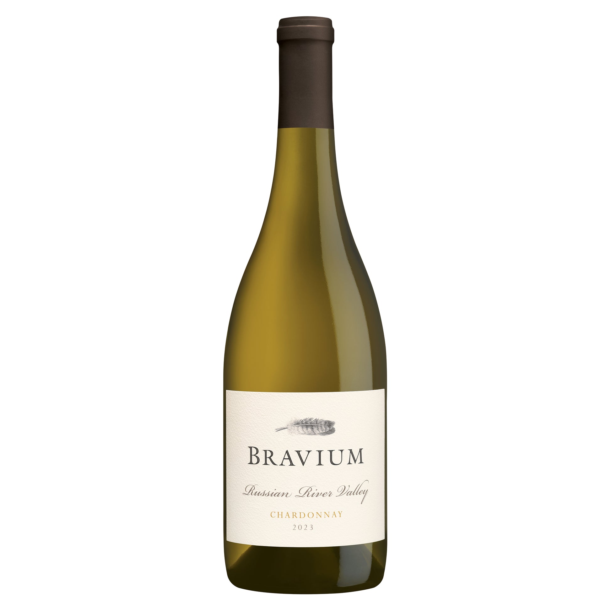 Bravium Russian River Valley Chardonnay 2023  Front Bottle Shot