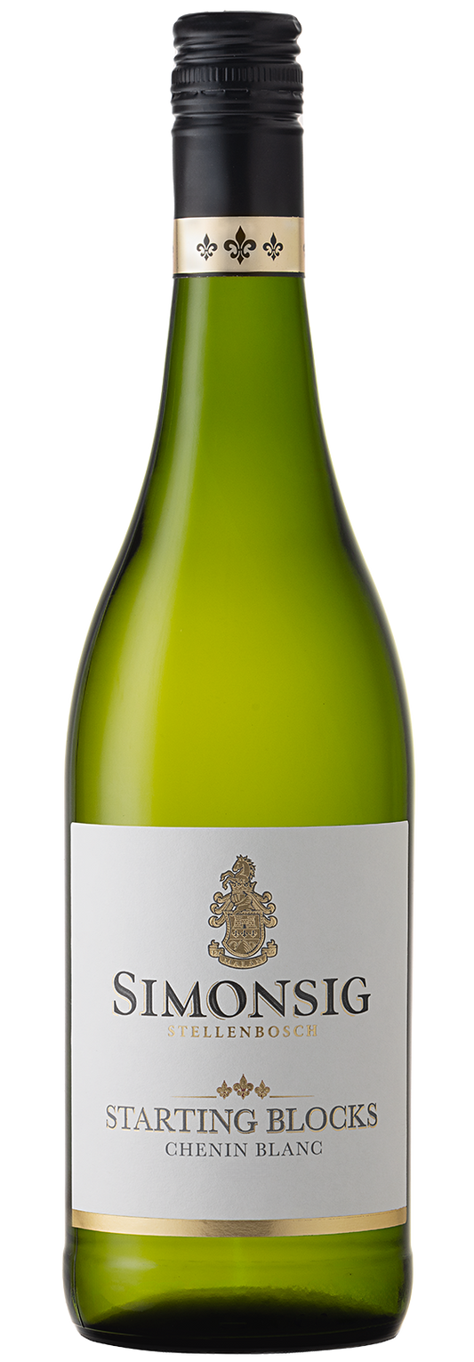 Simonsig Starting Blocks Chenin Blanc 2024  Front Bottle Shot