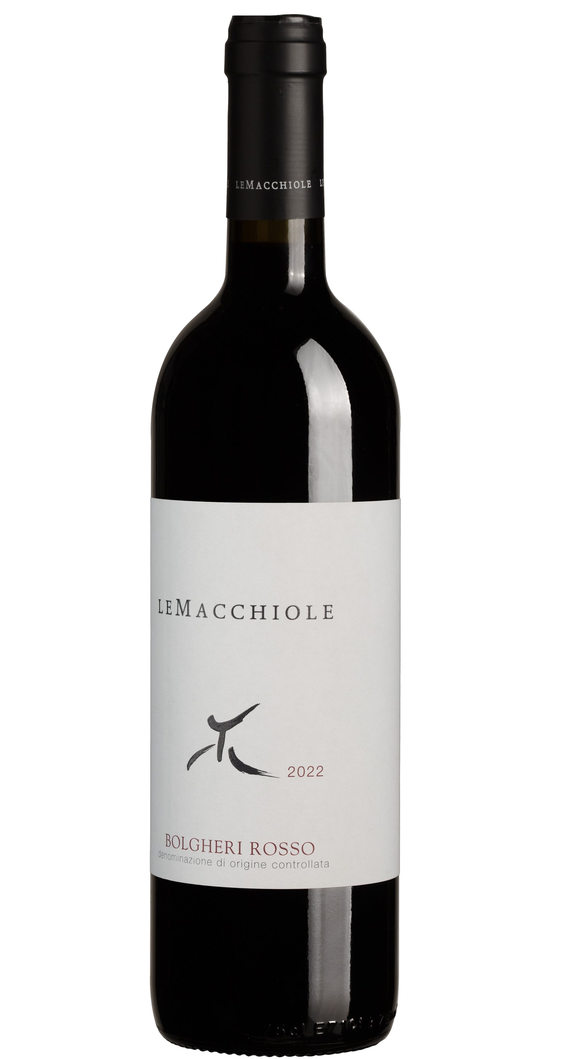 Le Macchiole Bolgheri Rosso 2022  Front Bottle Shot